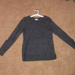 grey sweater